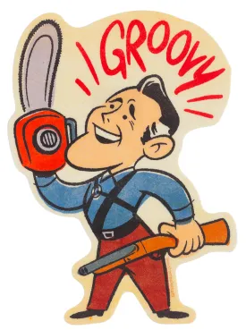 BEASTWRECK RETRO ASH STICKER