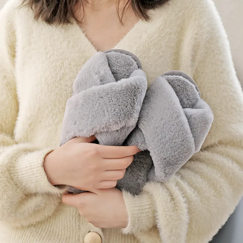 Faux Fur Fashion Warm Shoes