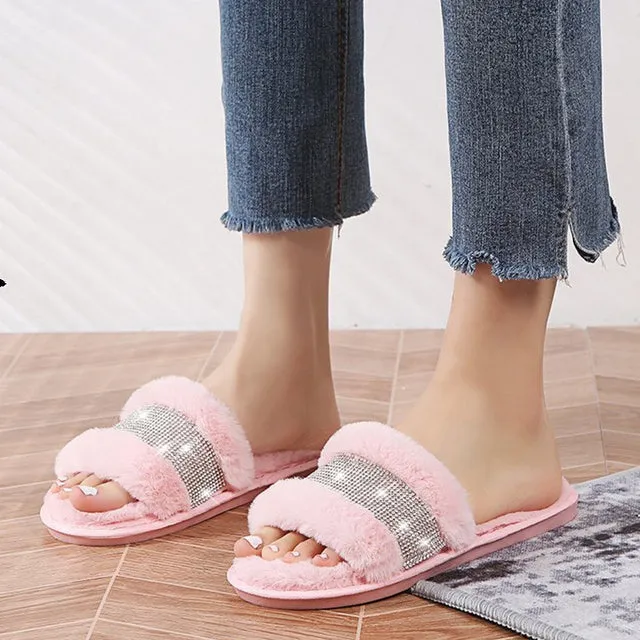 Faux Fur Fashion Warm Shoes