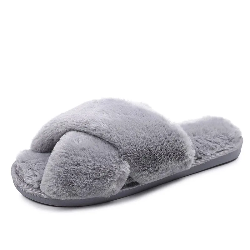 Faux Fur Fashion Warm Shoes