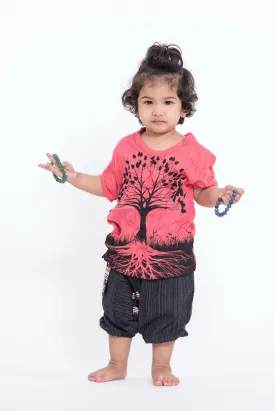 Kids Tree of Life T-Shirt in Red