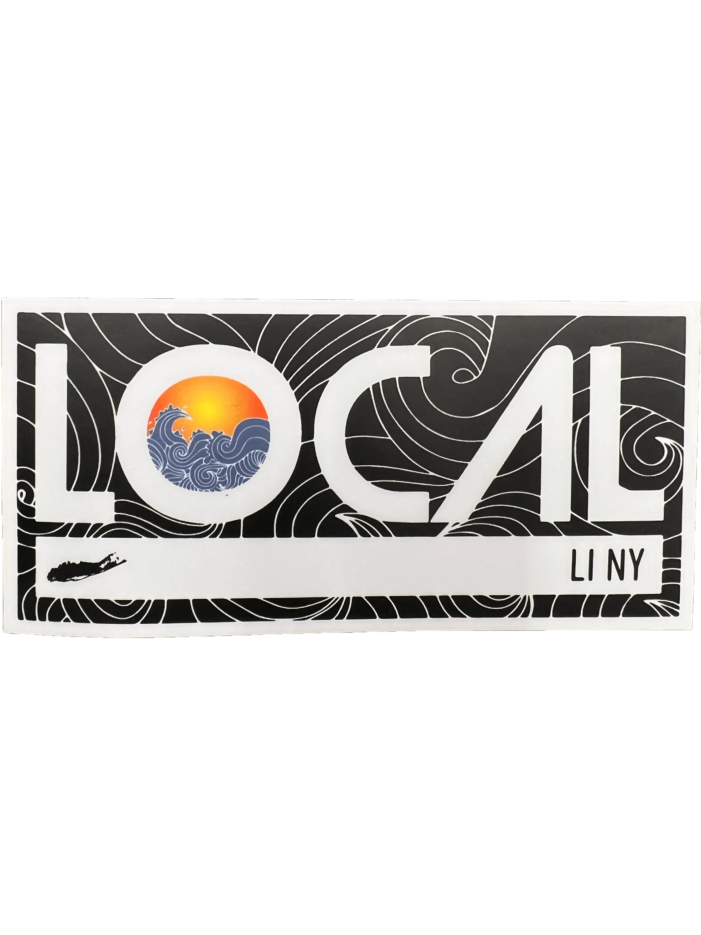 LOCAL Mandala Sunset Sticker