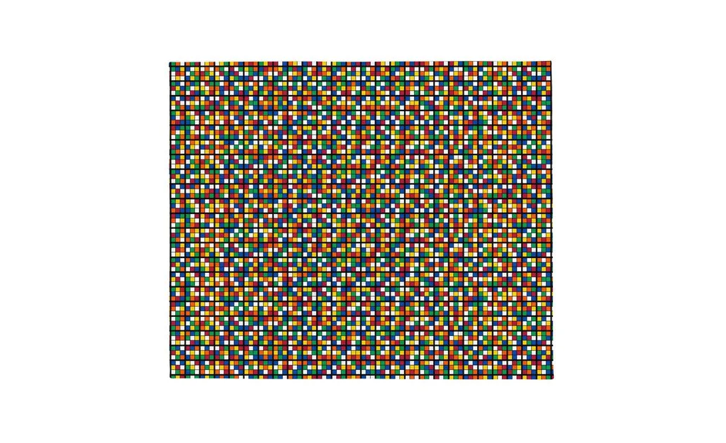 Rubik's Cube Themed Throw Blanket