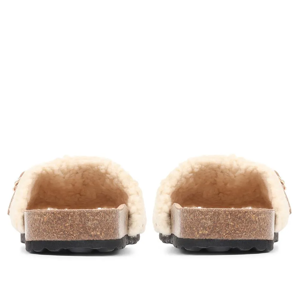 Tawny Mule Slippers - TAWNY / 322 811